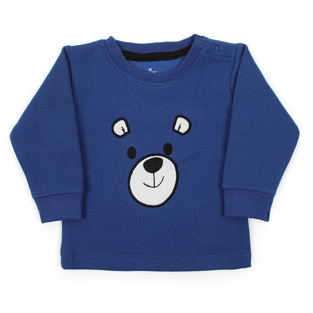 Eminent Newborn Boys Full SleevesSweat Shirt - Royal Blue, Newborn Boys Shirts & T-Shirts, Eminent, Chase Value