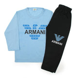 Boys Full Sleeves Trouser Suit - Sky Blue, Boys Sets & Suits, Chase Value, Chase Value