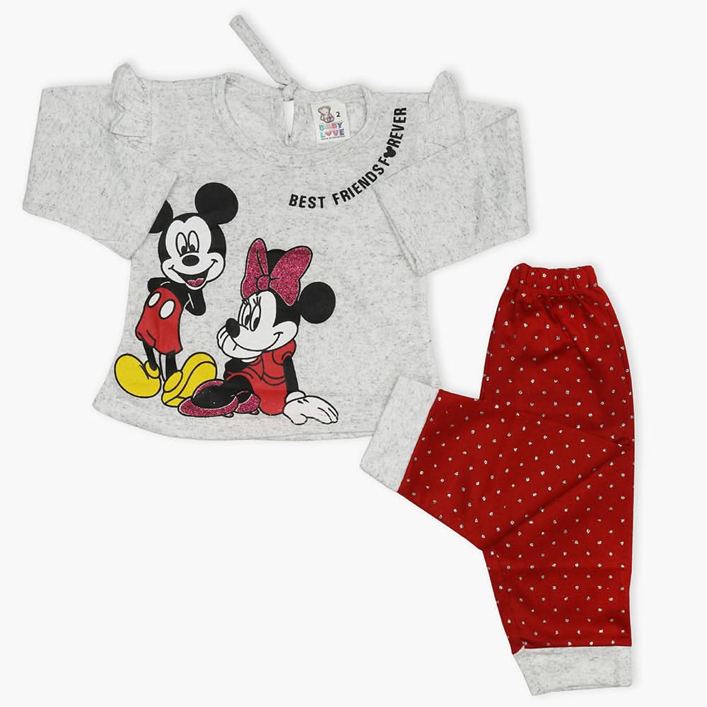 Newborn Girls Suit - Red, Newborn Girls Winterwear, Chase Value, Chase Value