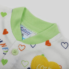 Newborn Boys Full Sleeves Suit - Green