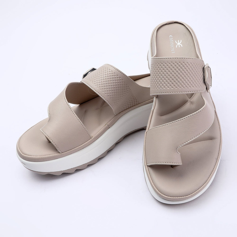 Eminent Women's Softy Slipper - Beige, Women Slippers, Chase Value, Chase Value