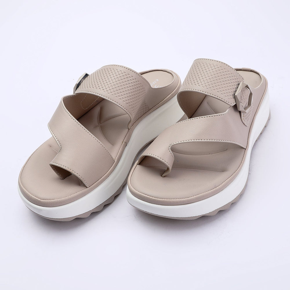 Eminent Women's Softy Slipper - Beige, Women Slippers, Chase Value, Chase Value