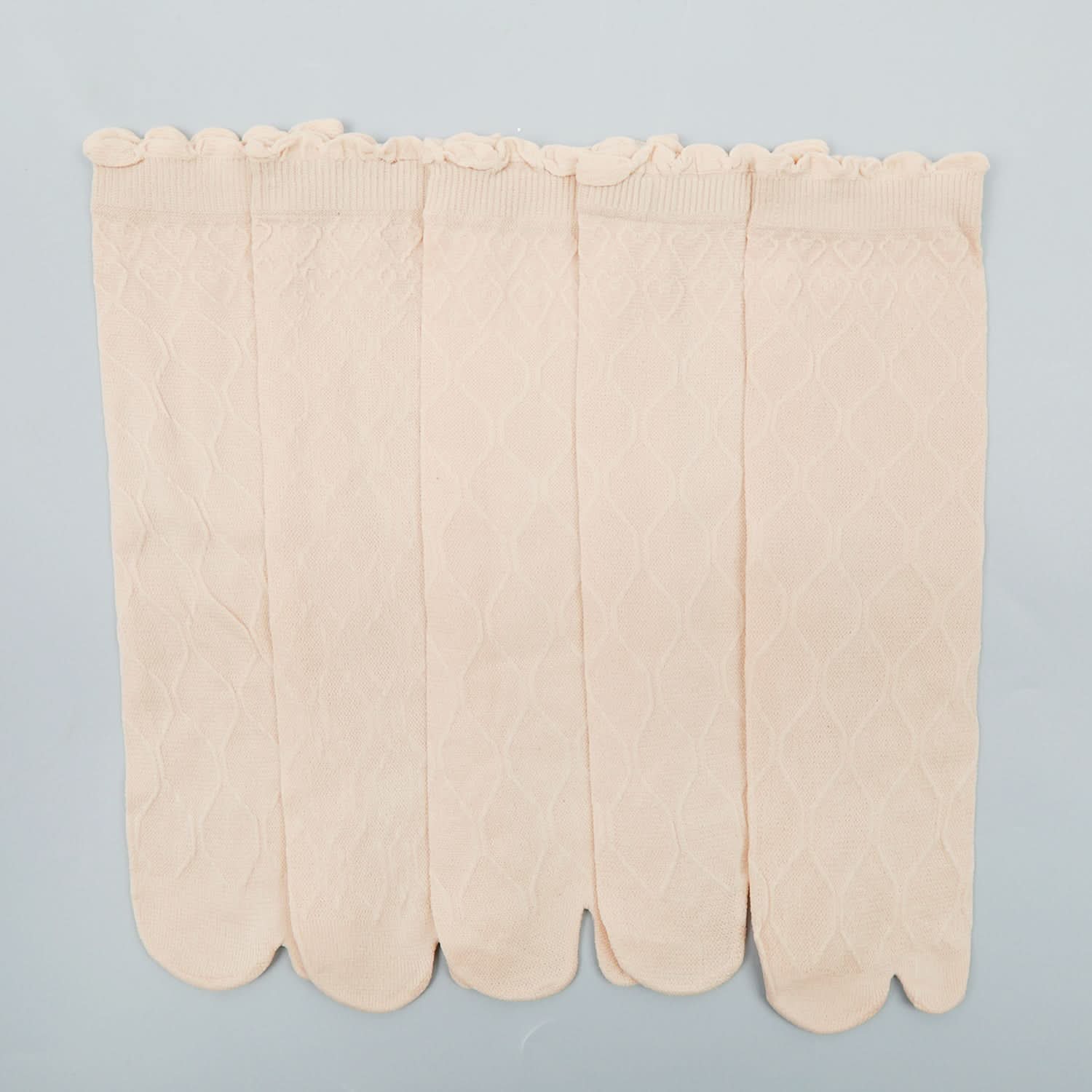 Women's 5Pc Socks -Skin, Women Socks Stocking & Gloves, Chase Value, Chase Value