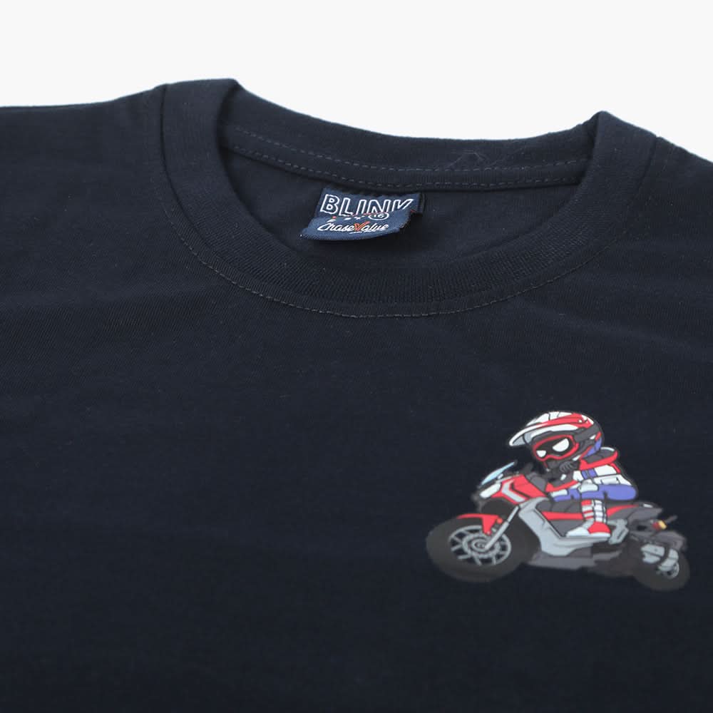 Boys Half Sleeves T-Shirt - Navy Blue, Boys T-Shirts, Chase Value, Chase Value