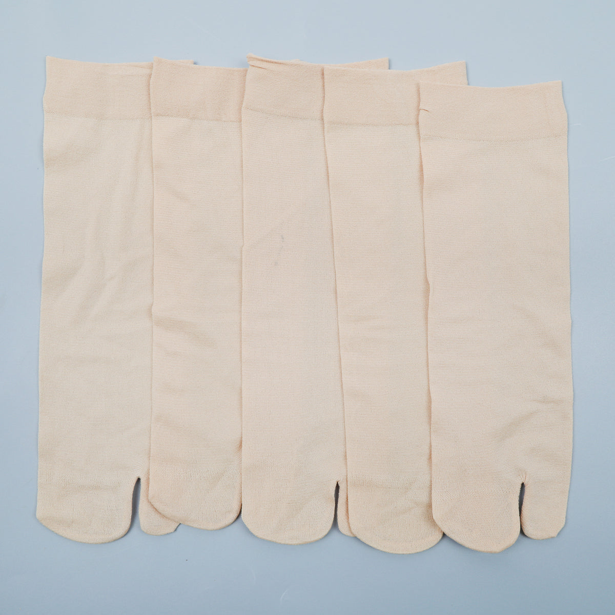 Women's 5Pc Toe Socks - Skin, Women Socks Stocking & Gloves, Chase Value, Chase Value