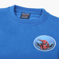 Boys Half Sleeves T-Shirt - Blue