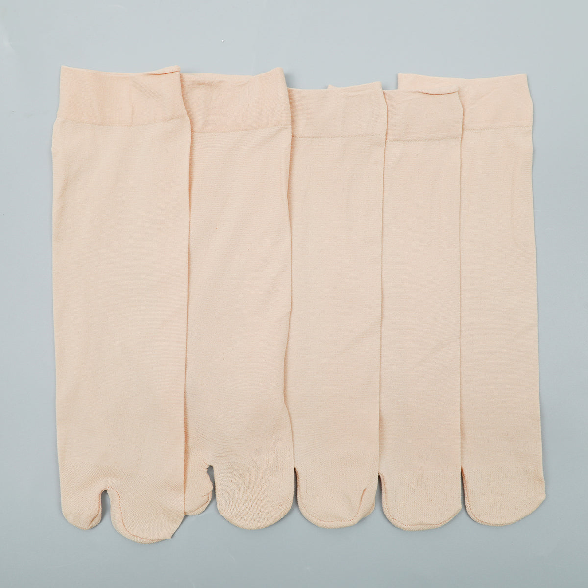 Women's 5Pc Toe Socks - Skin, Women Socks Stocking & Gloves, Chase Value, Chase Value