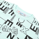 Boy Half Sleeves T-Shirt - Light Green, Boys T-Shirts, Chase Value, Chase Value