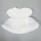 Newborn Girls Frock - White, Newborn Girls Frocks, Chase Value, Chase Value