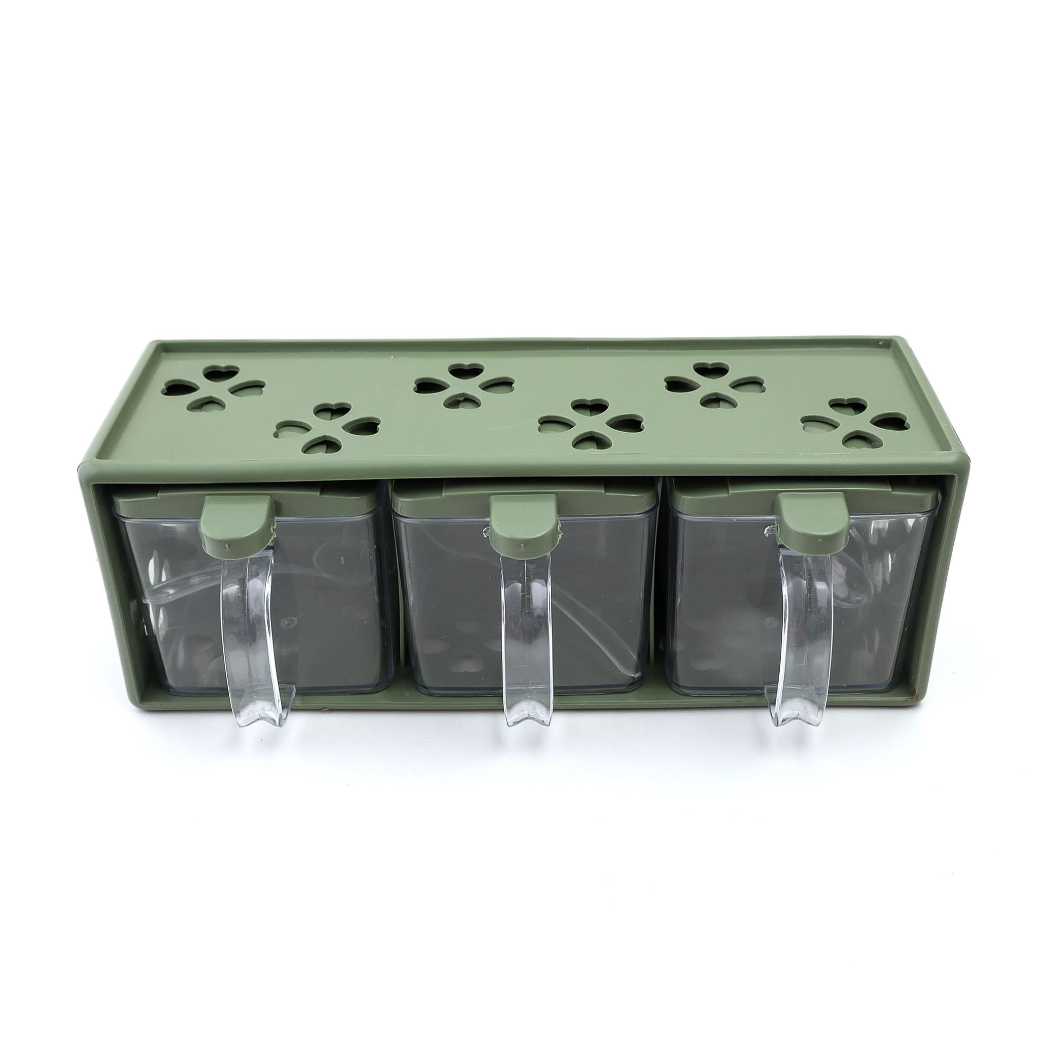Spice Drawable Storage Container Pack Of 3, Spice Boxes, Chase Value, Chase Value
