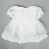 Newborn Girls Frock - White, Newborn Girls Frocks, Chase Value, Chase Value