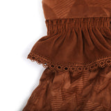 Girl Full Sleeves Tight Suit - Brown, Girls Suits, Chase Value, Chase Value