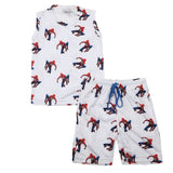 Boys Sando Suit - White, Boys Sets & Suits, Chase Value, Chase Value