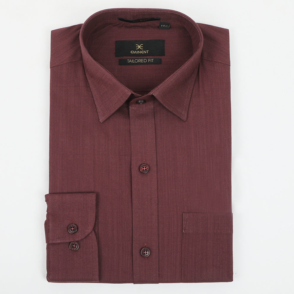 Eminent Men's Formal Shirt - Maroon, Men's Shirts, Eminent, Chase Value