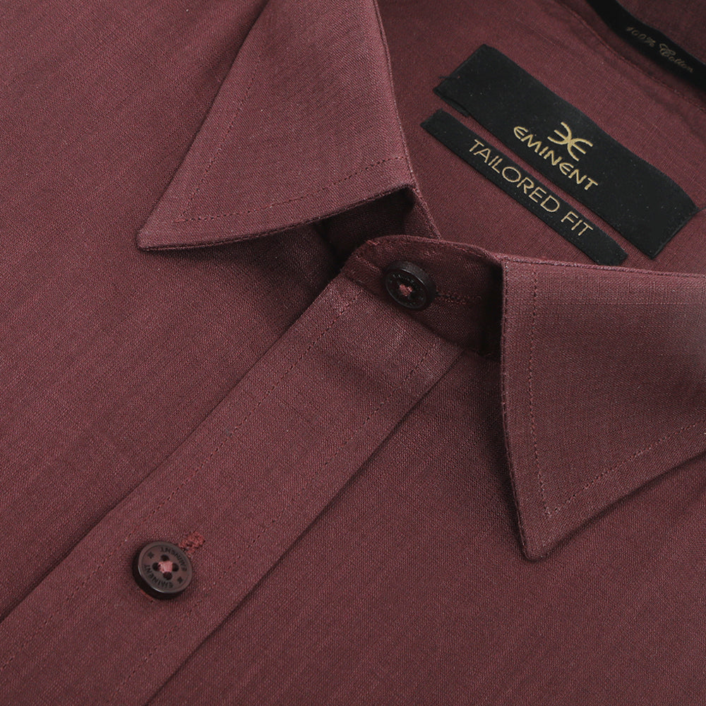 Eminent Men's Formal Shirt - Maroon, Men's Shirts, Eminent, Chase Value