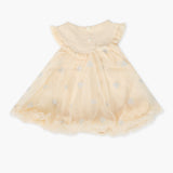 Newborn Girls Frock - Light Brown, Newborn Girls Frocks, Chase Value, Chase Value