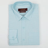 Men's Formal Stamp Stripe Shirt - Blue, Men's Shirts, Chase Value, Chase Value
