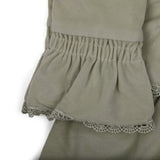 Girl Full Sleeves Denim Suit - Light Green, Girls Suits, Chase Value, Chase Value