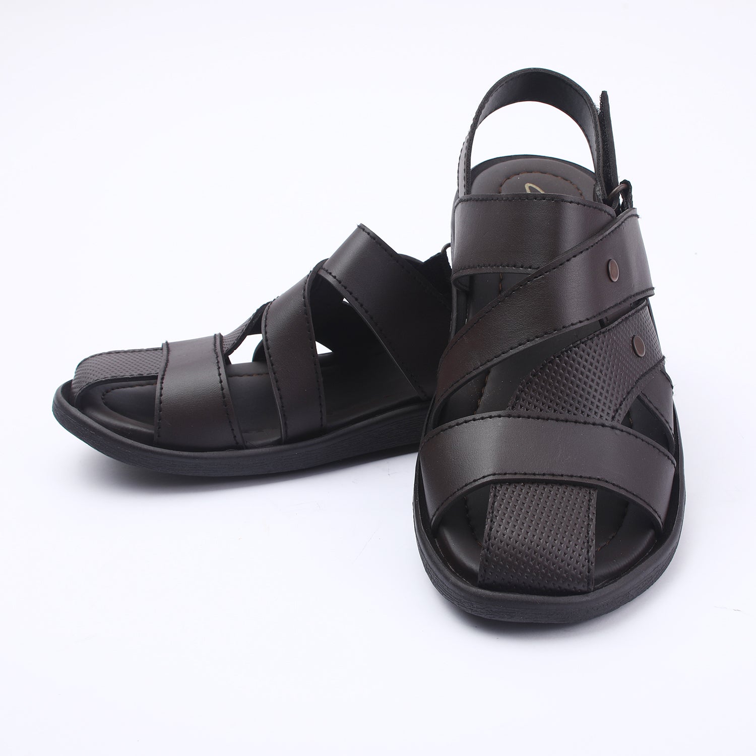 Men's Roman Sandal - Brown, Men's Sandals, Chase Value, Chase Value