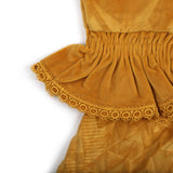 Girl Full Sleeves Tight Suit - Mustard, Girls Suits, Chase Value, Chase Value