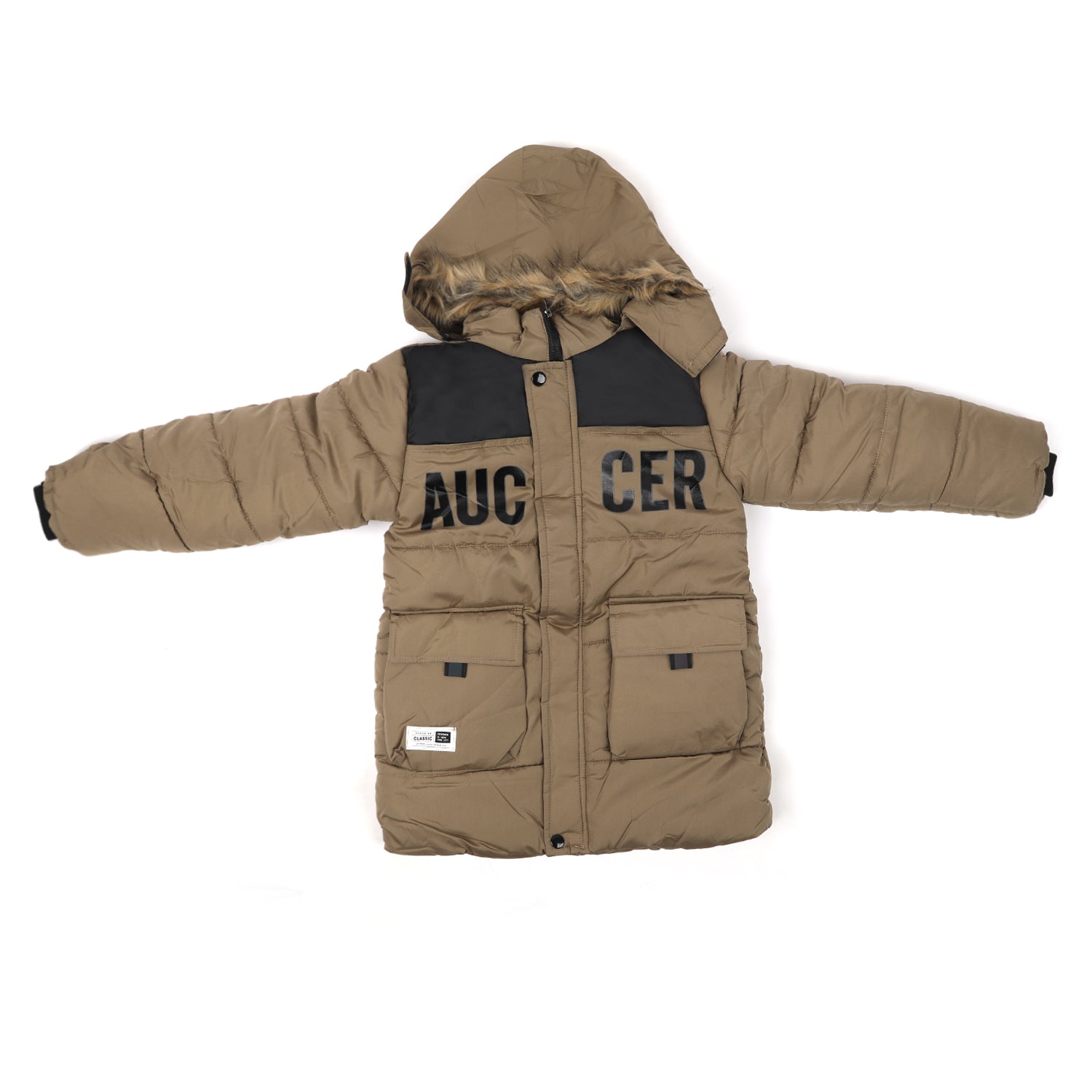 Boys Full Sleeves Jacket - Beige, Boys Jackets & Blazers, Chase Value, Chase Value