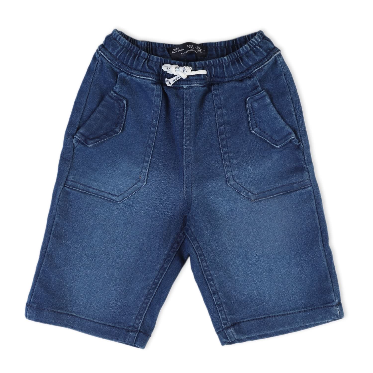 Boys Denim Short - Blue, Boys Shorts, Chase Value, Chase Value