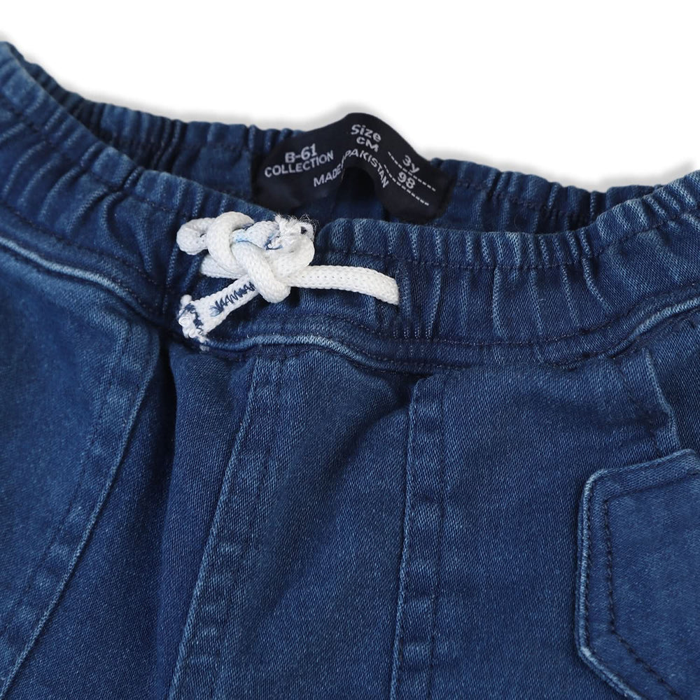 Boys Denim Short - Blue, Boys Shorts, Chase Value, Chase Value