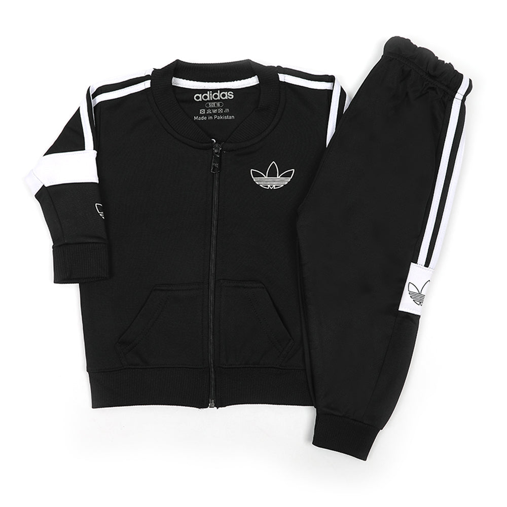 Boys Full Sleeves Track Suit - Black, Boys Sets & Suits, Chase Value, Chase Value