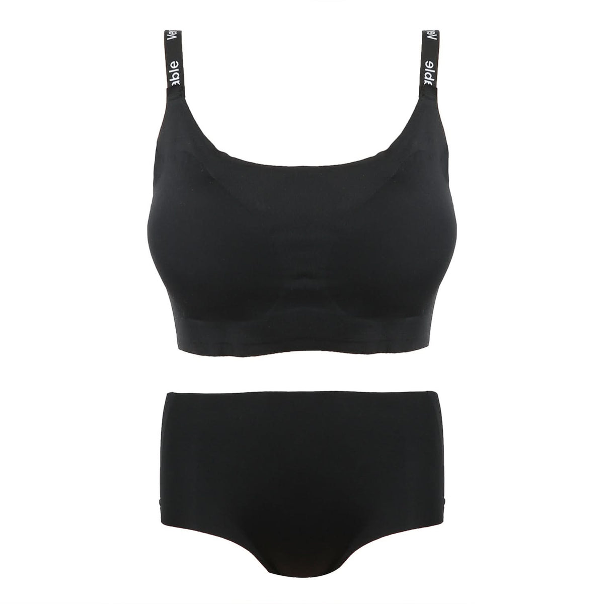 Women's Sport Bra Set - Black, Women Bras, Chase Value, Chase Value