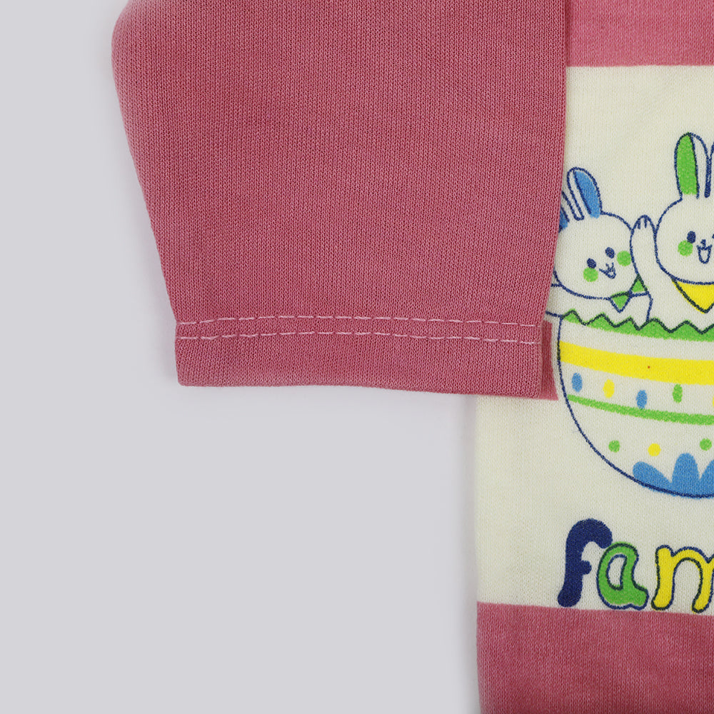 Newborn Boys Full Sleeves Suit - Tea Pink, Newborn Boys Sets & Suits, Chase Value, Chase Value