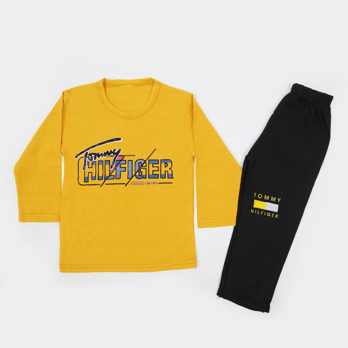 Boys Full Sleeves Trouser Suit - Yellow, Boys Sets & Suits, Chase Value, Chase Value