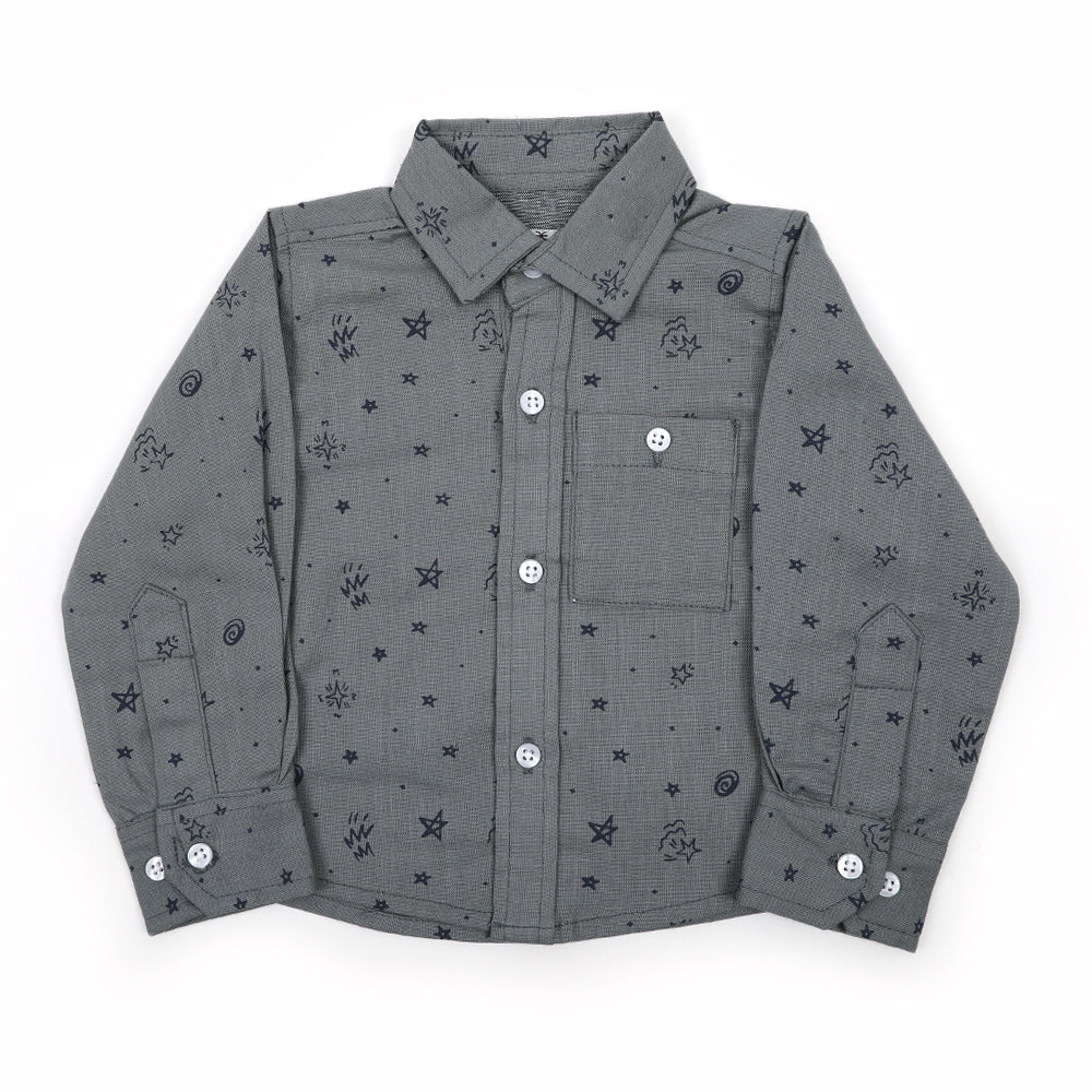 Newborn Boys Full Sleeves Suit - Grey, Newborn Boys Sets & Suits, Chase Value, Chase Value