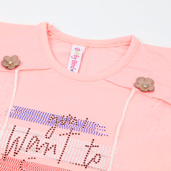 Girls Western Top - Pink, Girls Tops, Chase Value, Chase Value