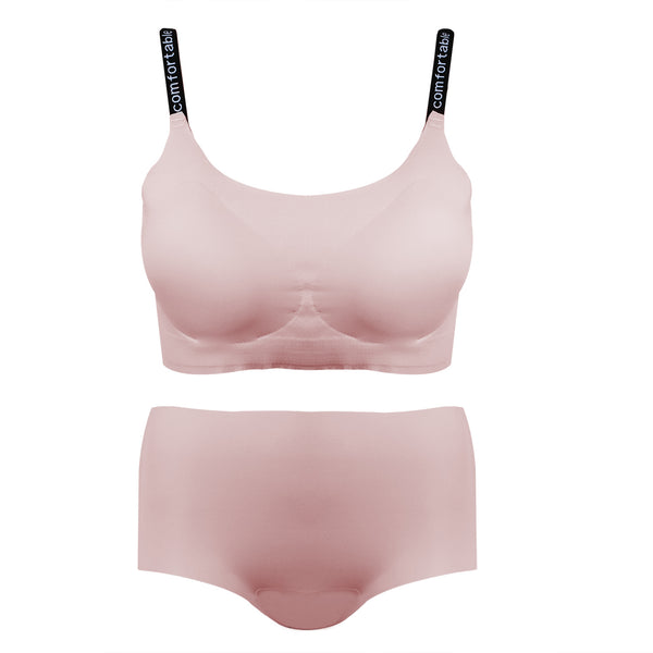 Women's Sport Bra Set - Pink