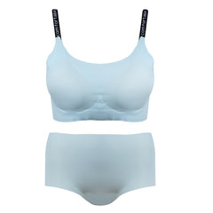 Women's Sport Bra Set - Sky Blue