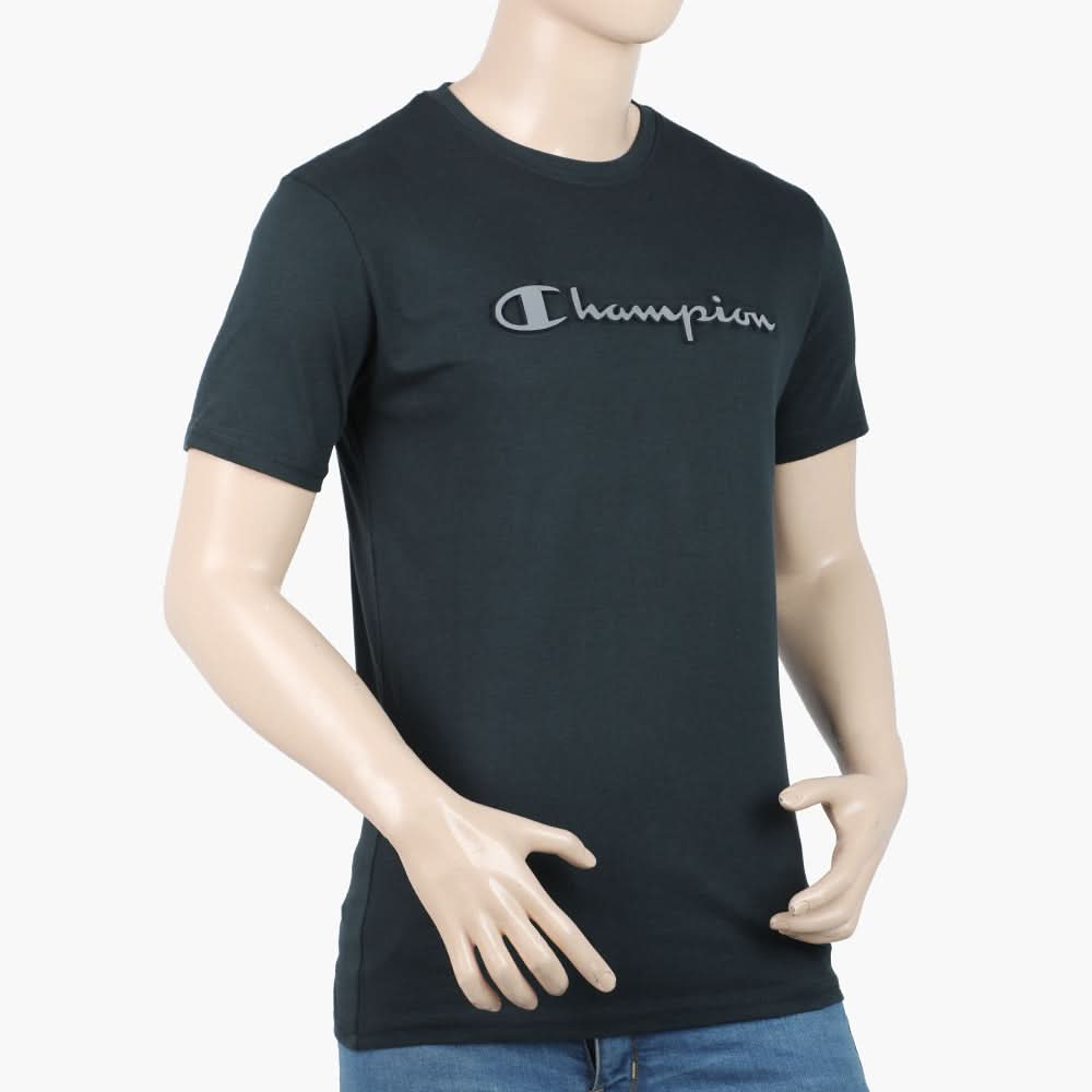 Men's Half Sleeves T-Shirt - Dark Grey, Men's T-Shirts & Polos, Chase Value, Chase Value