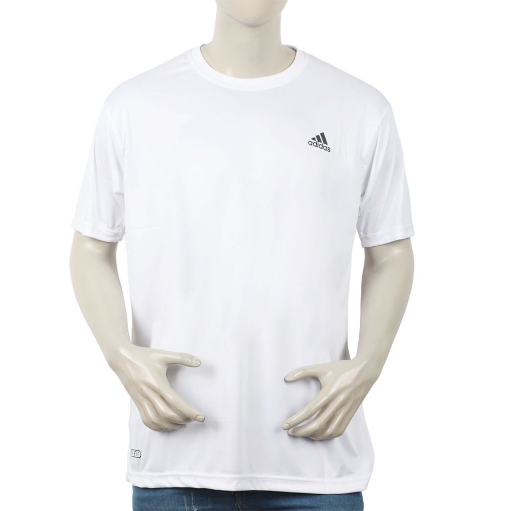 Men's Half Sleeves T-Shirt - White, Men's T-Shirts & Polos, Chase Value, Chase Value