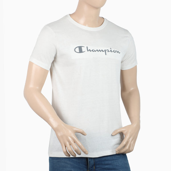Men's Half Sleeves T-Shirt - Off White, Men's T-Shirts & Polos, Chase Value, Chase Value