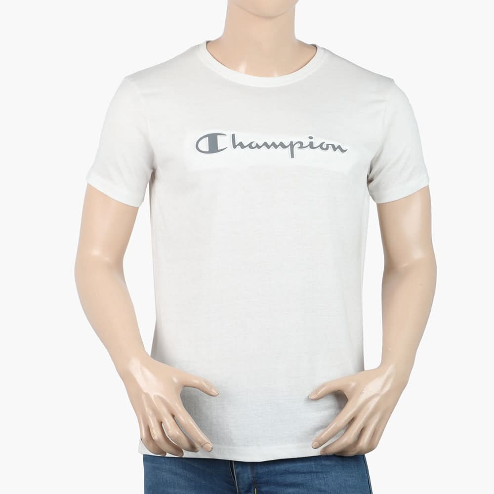 Men's Half Sleeves T-Shirt - Off White, Men's T-Shirts & Polos, Chase Value, Chase Value