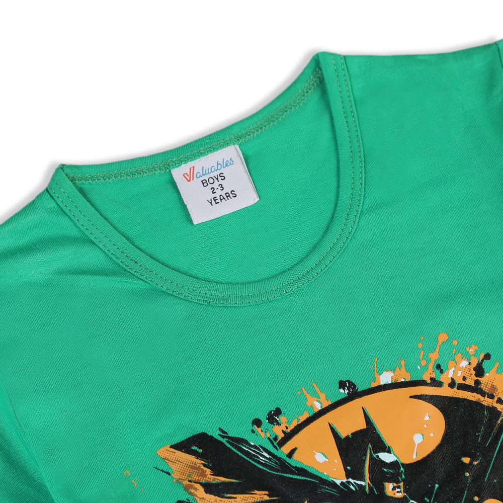 Valuable Boys Half Sleeves Suit - Green, Boys Sets & Suits, Chase Value, Chase Value