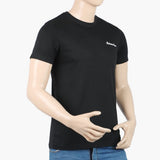 Men's Round Neck Half Sleeves Printed T-Shirt - Black, Men's T-Shirts & Polos, Chase Value, Chase Value