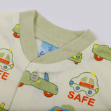Newborn Boys Full Sleeves Suit - Light Green, Newborn Boys Sets & Suits, Chase Value, Chase Value