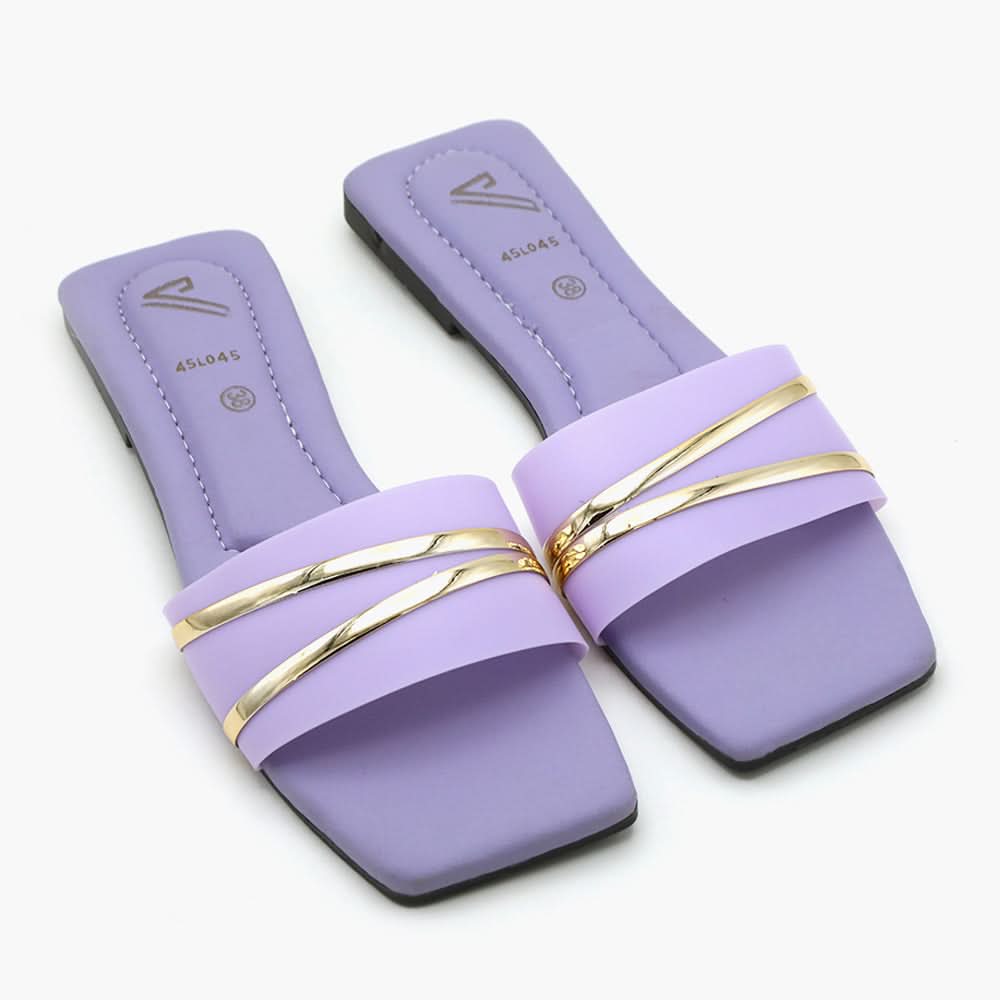 Women's Slipper - Purple, Women Slippers, Chase Value, Chase Value