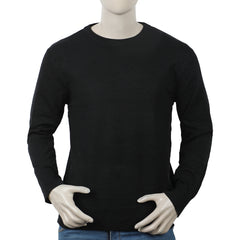 Eminent Men's Full Sleeves Sweater - Black