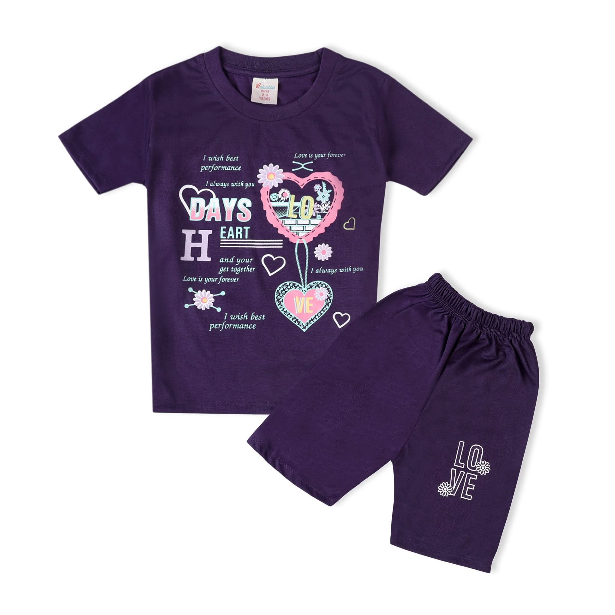 Valuable Girls Half Sleeves Suit, Girls Suits, Chase Value, Chase Value