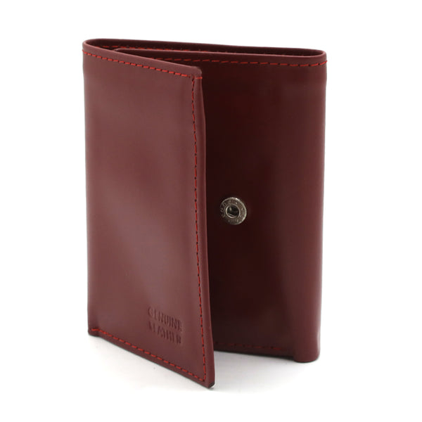 Men's Leather Wallet - Maroon