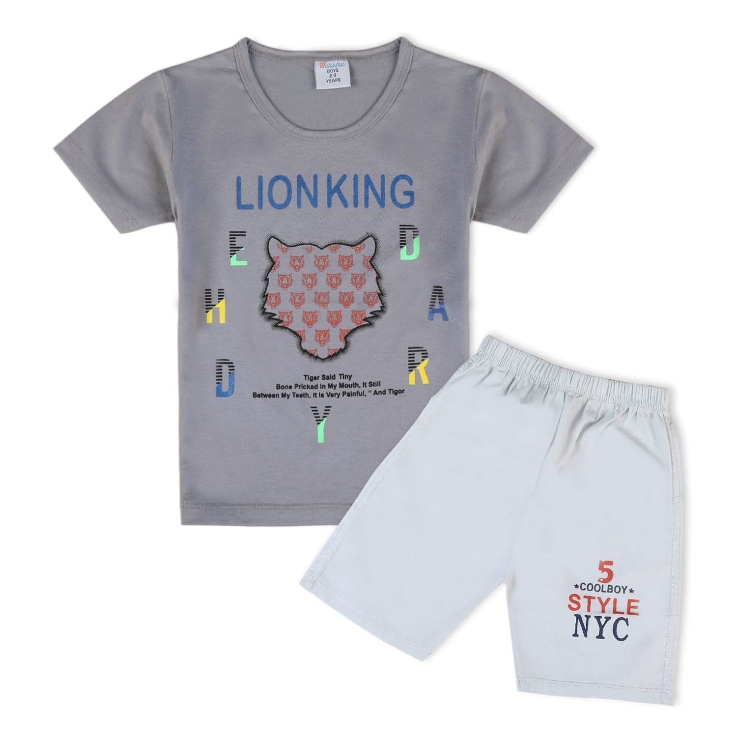 Valuable Boys Half Sleeves Suit, Boys Sets & Suits, Chase Value, Chase Value