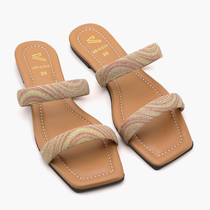 Women's Slipper - Mustard