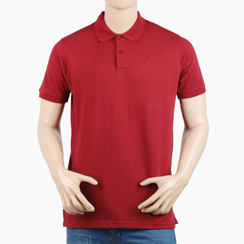 Eminent Men's Polo Half Sleeves T-Shirt - Red