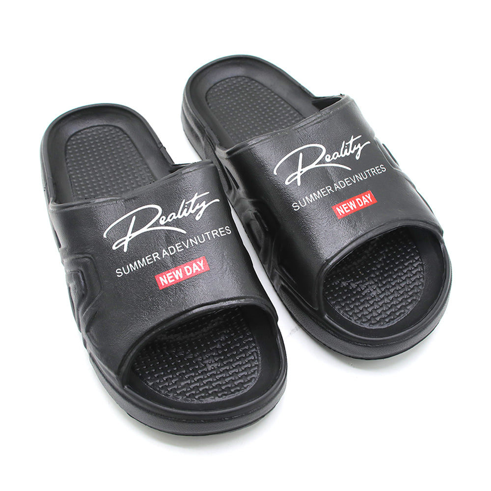 Slip-on open toe Slider, Men's Slippers, Chase Value, Chase Value